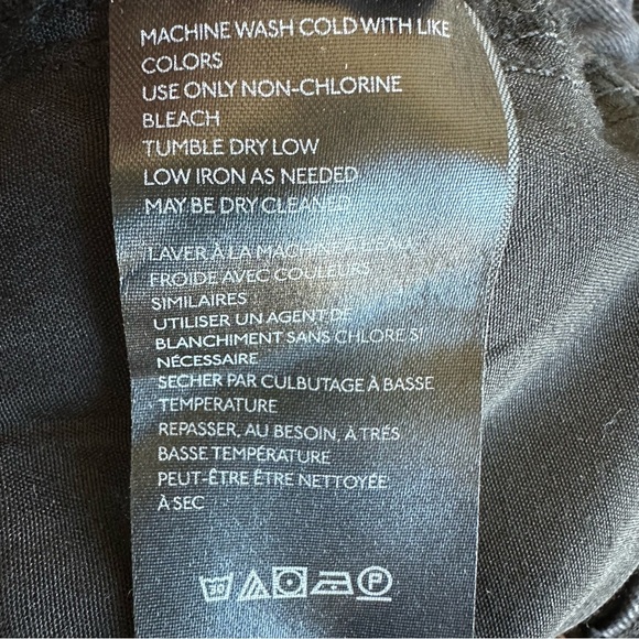 Free People Dakota Straight Leg High Rise Pitch Black Denim Jeans Size 29 Cotton - Picture 9 of 10